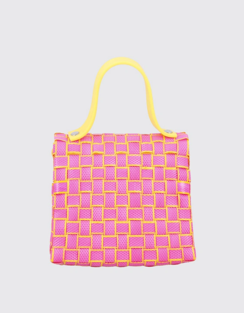 Trunk Mini Woven Handbag