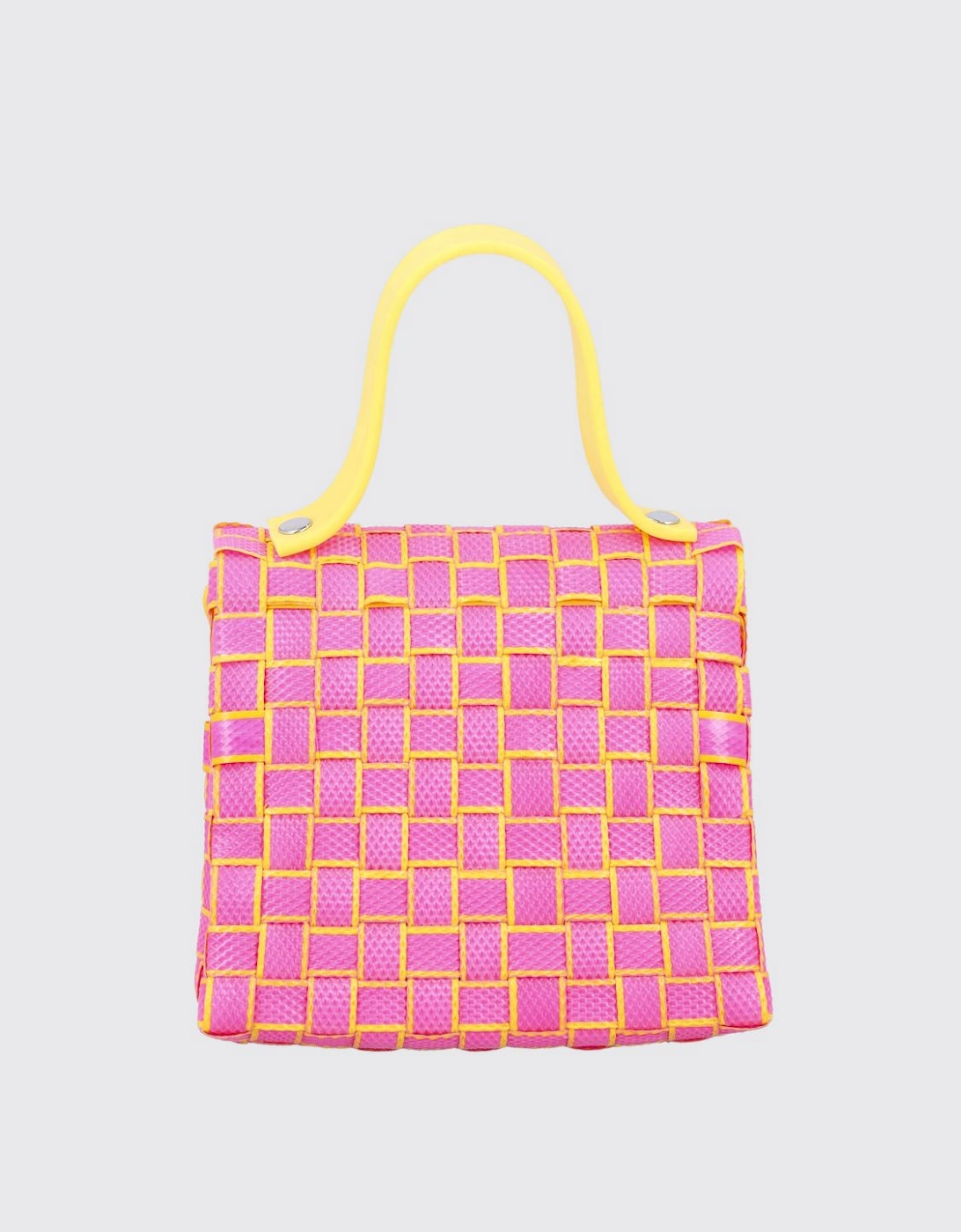 Trunk Mini Woven Handbag