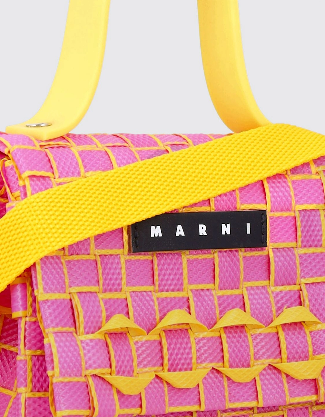 Trunk Mini Woven Handbag