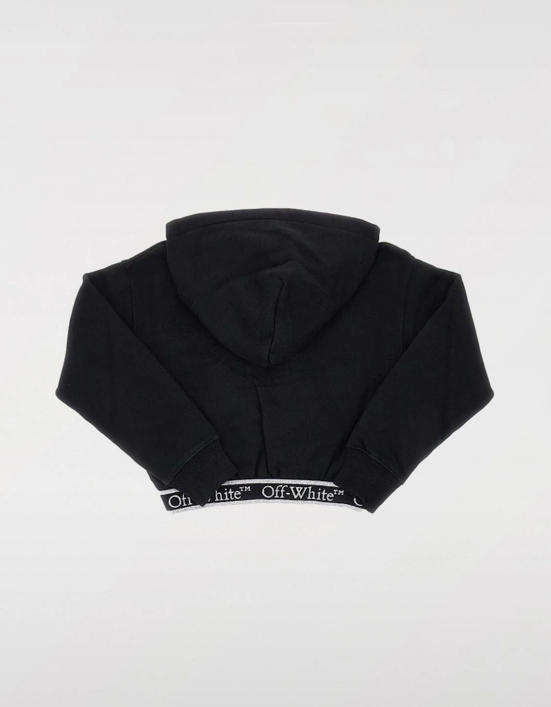 Cropped Hoodie Knitwear Band