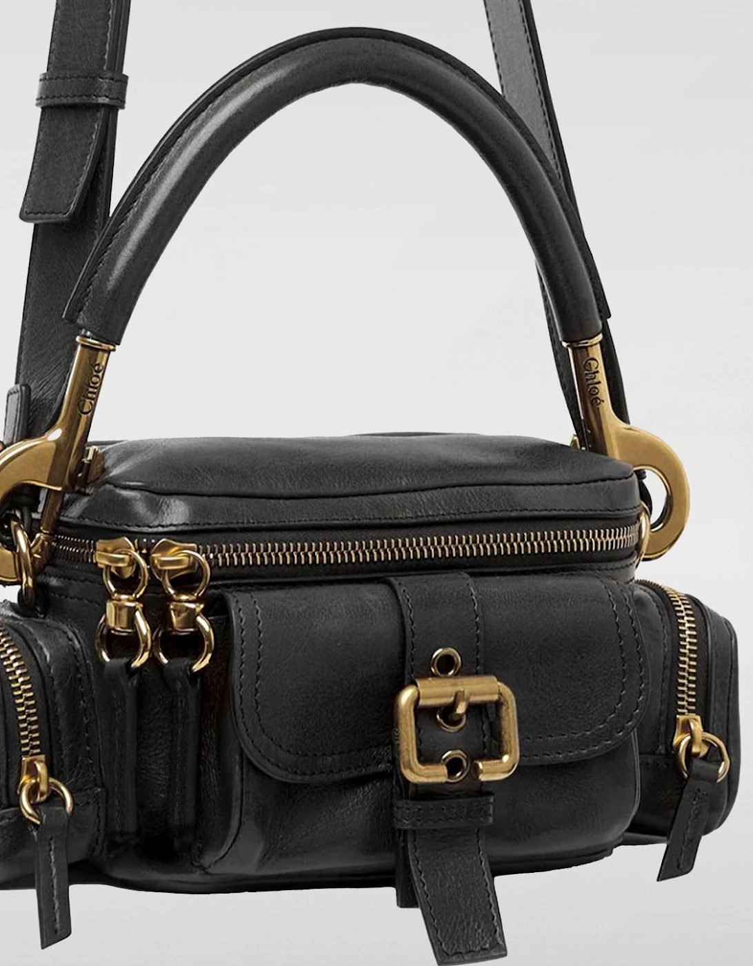 Woody Small Leather Crossbody