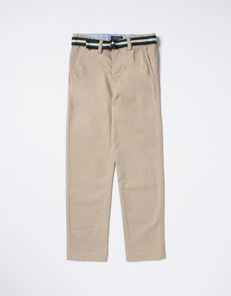 Boys Casual Chinos with Belt