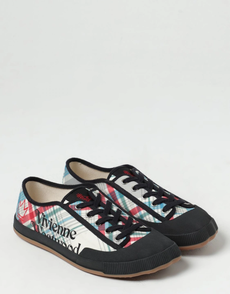 Tartan Derby Low Top Sneakers