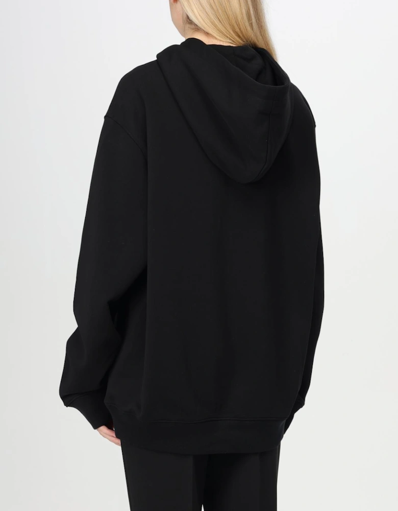 Smiley Face Appliqu Hoodie