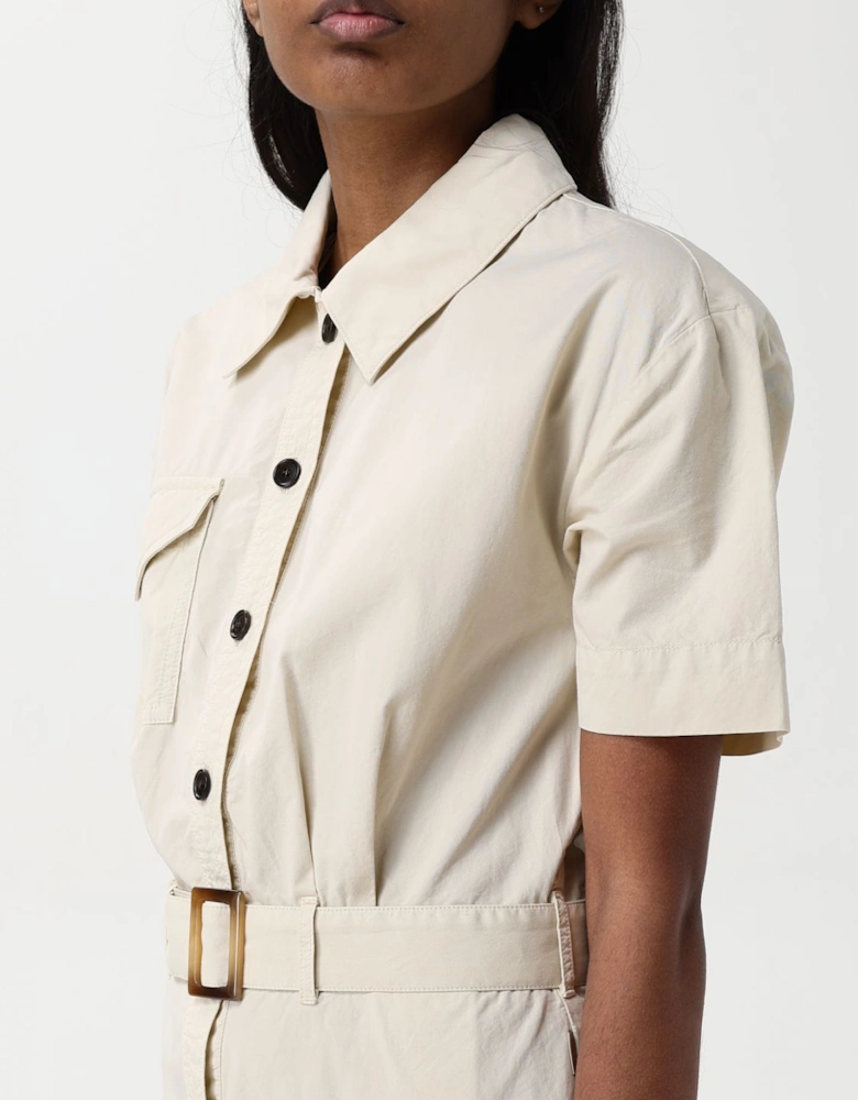 Shirt Dress Belted Casual