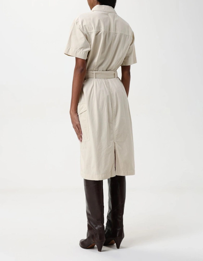 Shirt Dress Belted Casual