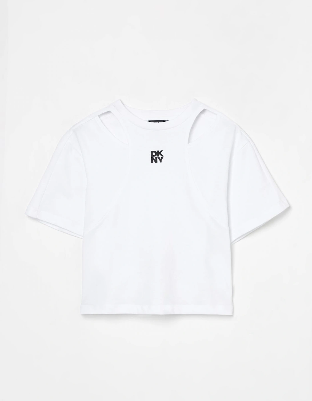 Cutout Short Sleeve Crop Top, 3 of 2