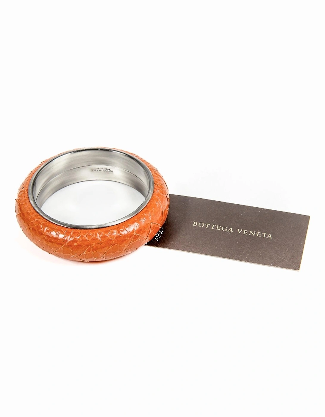 Leather Bracelet Intrecciato Style