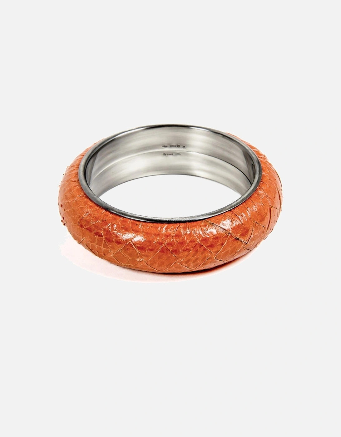 Leather Bracelet Intrecciato Style