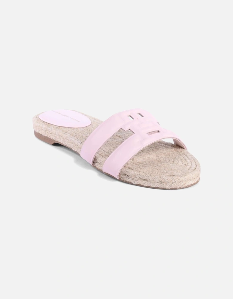 Leather Espadrilles with Detailed Stitching