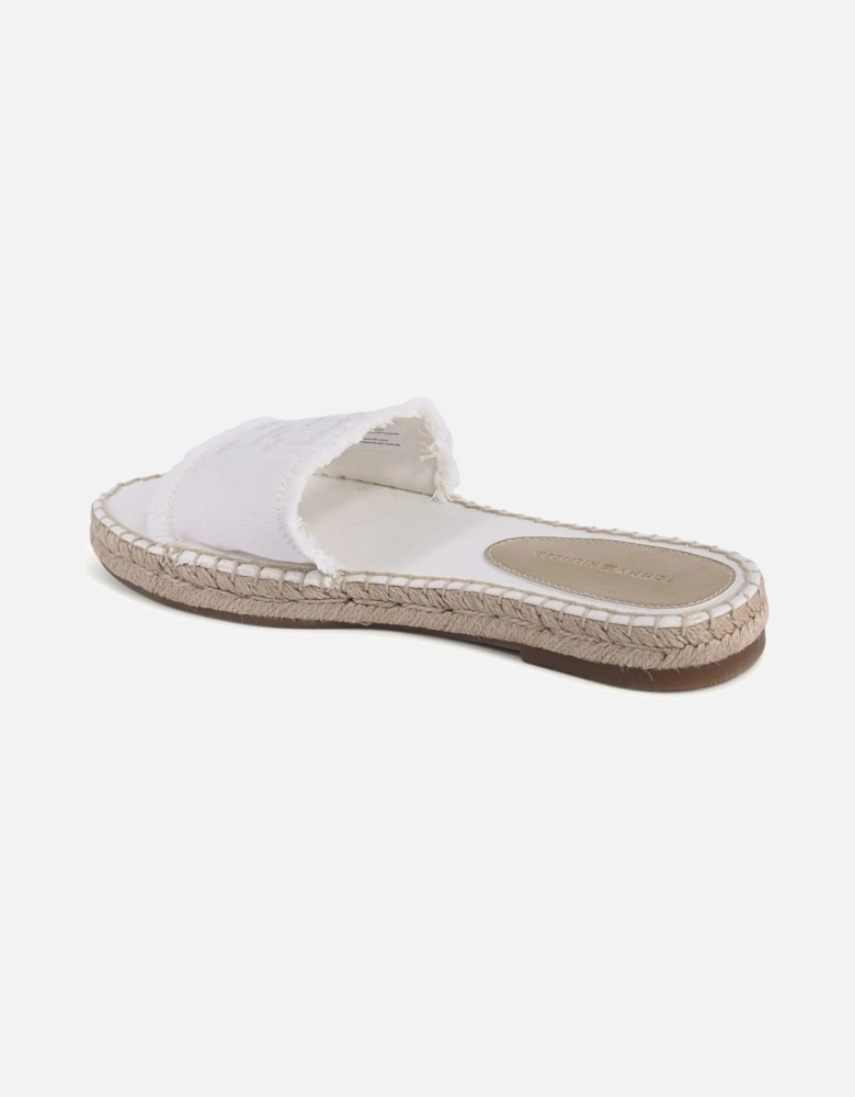 Canvas Espadrille Slides