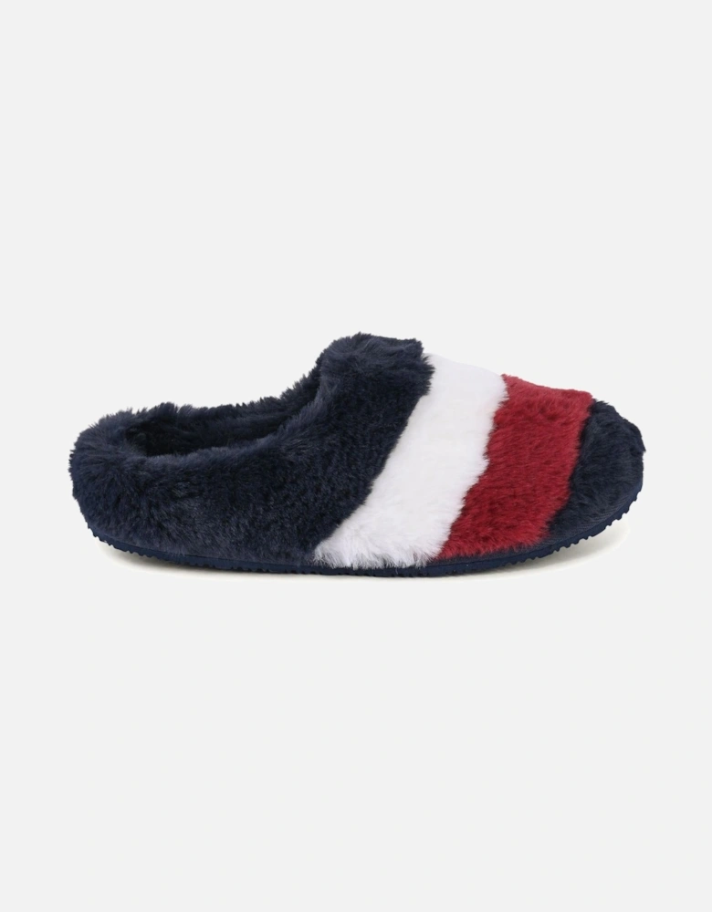 Fuzzy Slippers TriColor Design