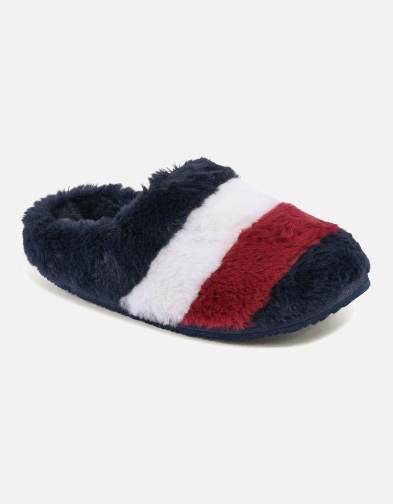 Fuzzy Slippers TriColor Design