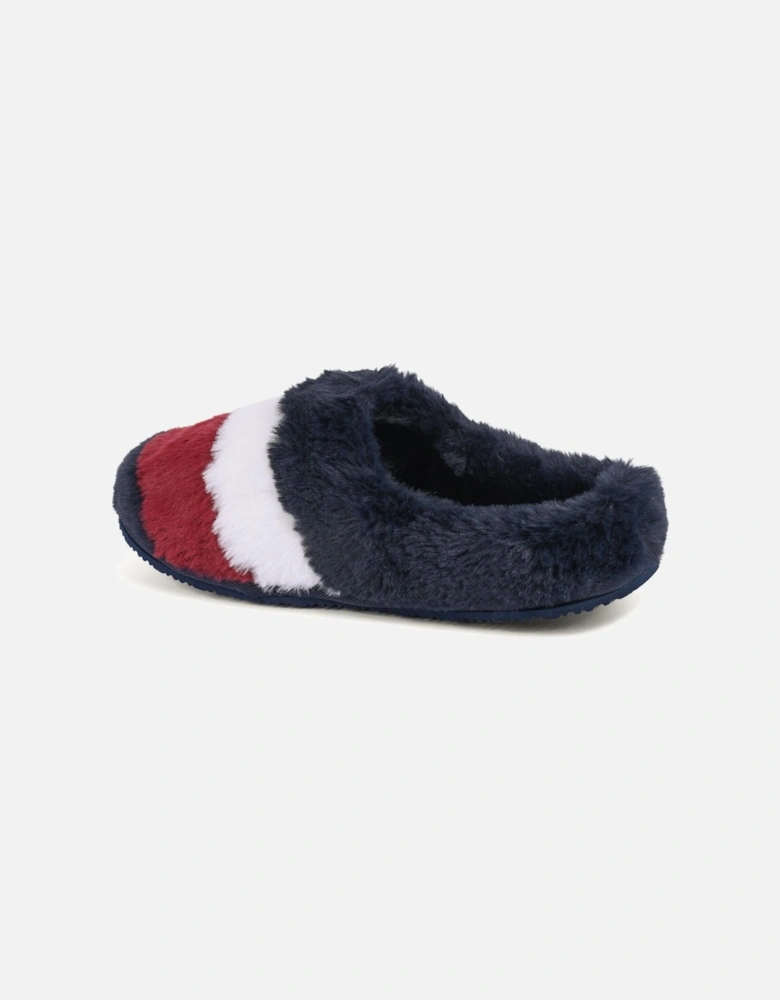 Fuzzy Slippers TriColor Design