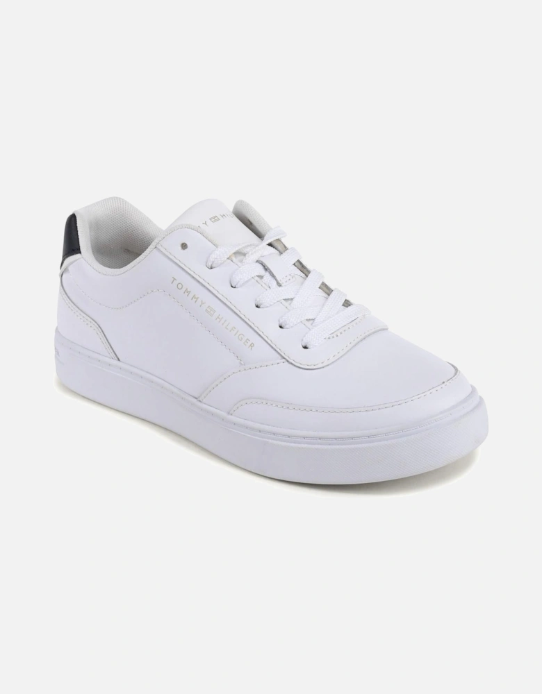 Leather Sneaker with Detailed Design