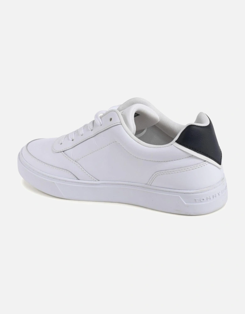 Leather Sneaker with Detailed Design