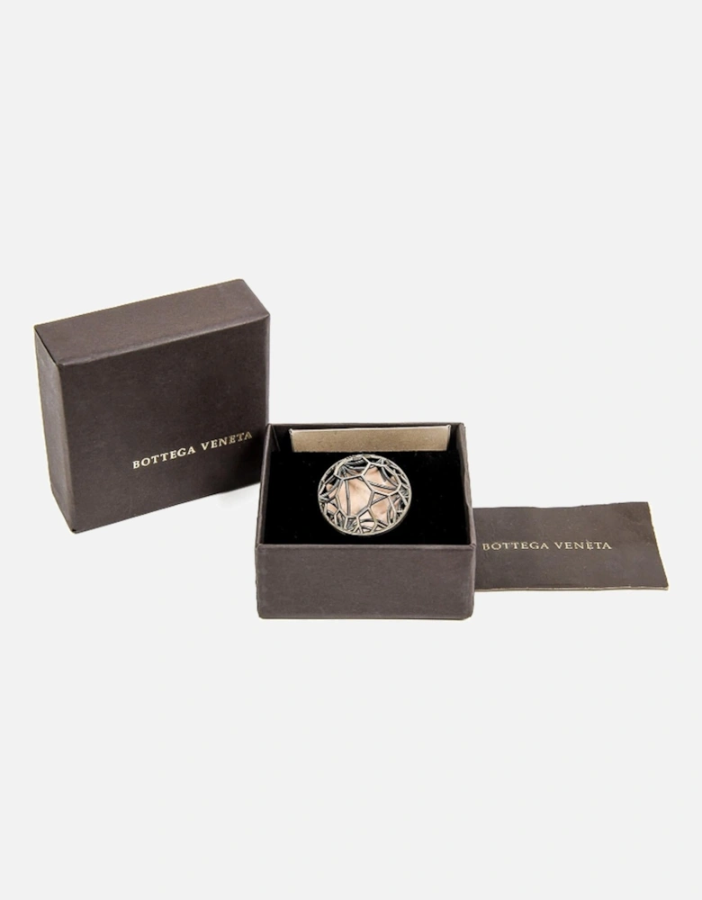 Intrecciato Ring Designer Statement Ring