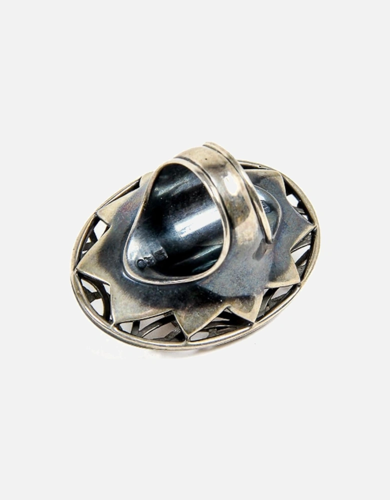 Intrecciato Ring Designer Statement Ring