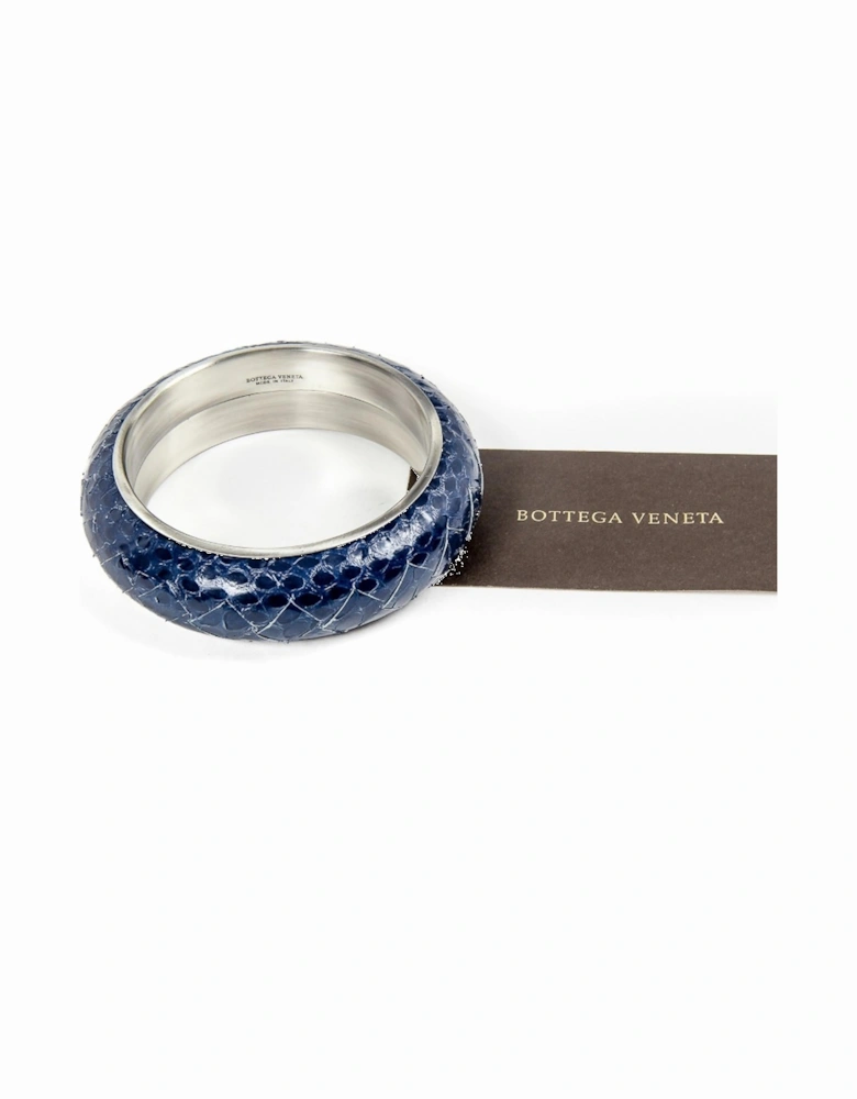 Intrecciato Leather Bangle Bracelet