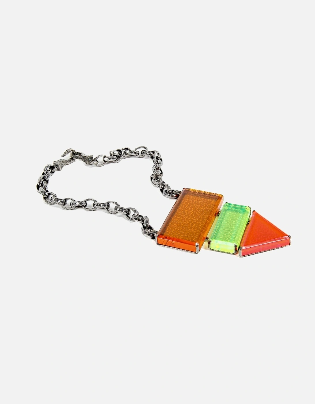 Geometric Resin Pendant Necklace, 4 of 3