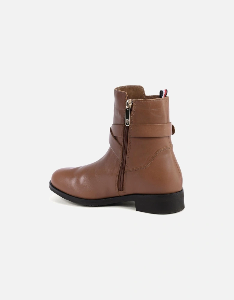 Ankle Boots Buckle Strap