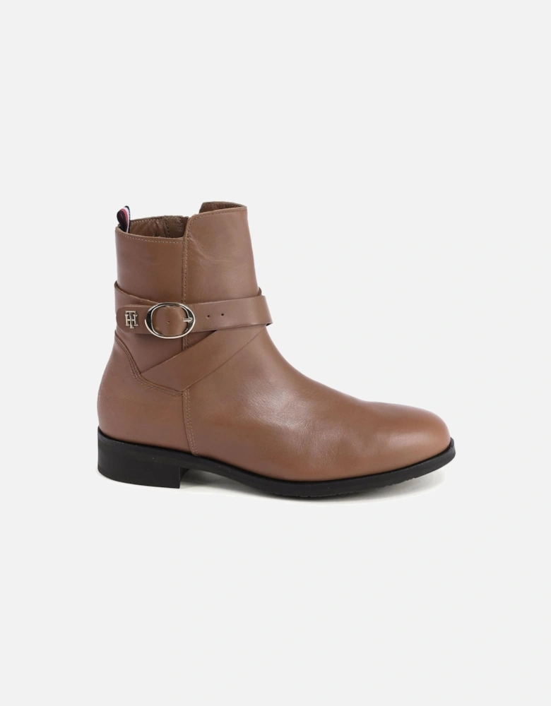 Ankle Boots Buckle Strap