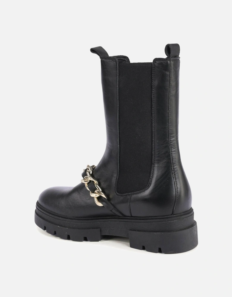 ChainDetail Ankle Boots