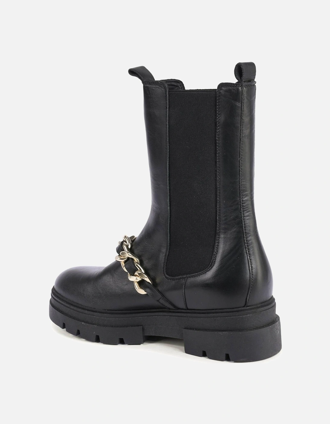 ChainDetail Ankle Boots