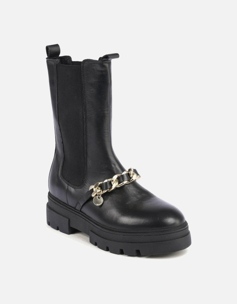 ChainDetail Ankle Boots
