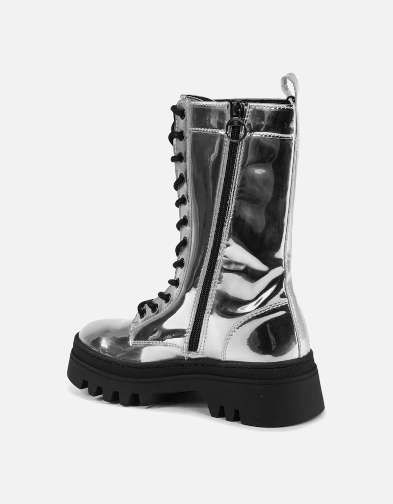Elegant Polyester and Polyurethane Boots