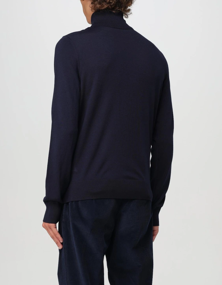 Merino Wool Roll Neck Jumper
