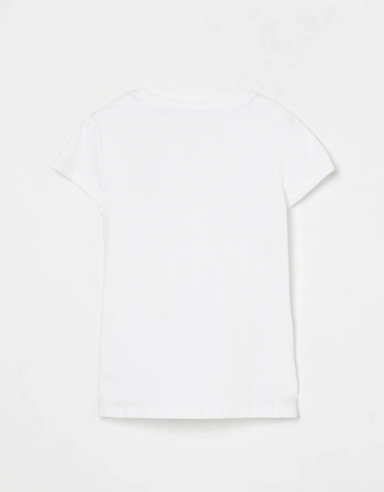 Girls Short Sleeve Crew Neck Tee