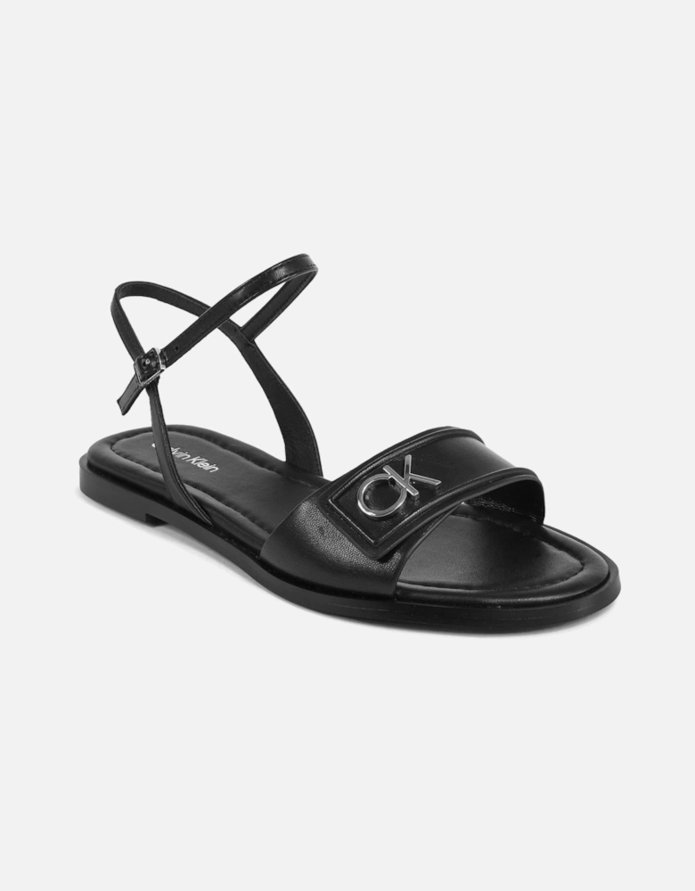 Leather Sandal with Elegant Detailing