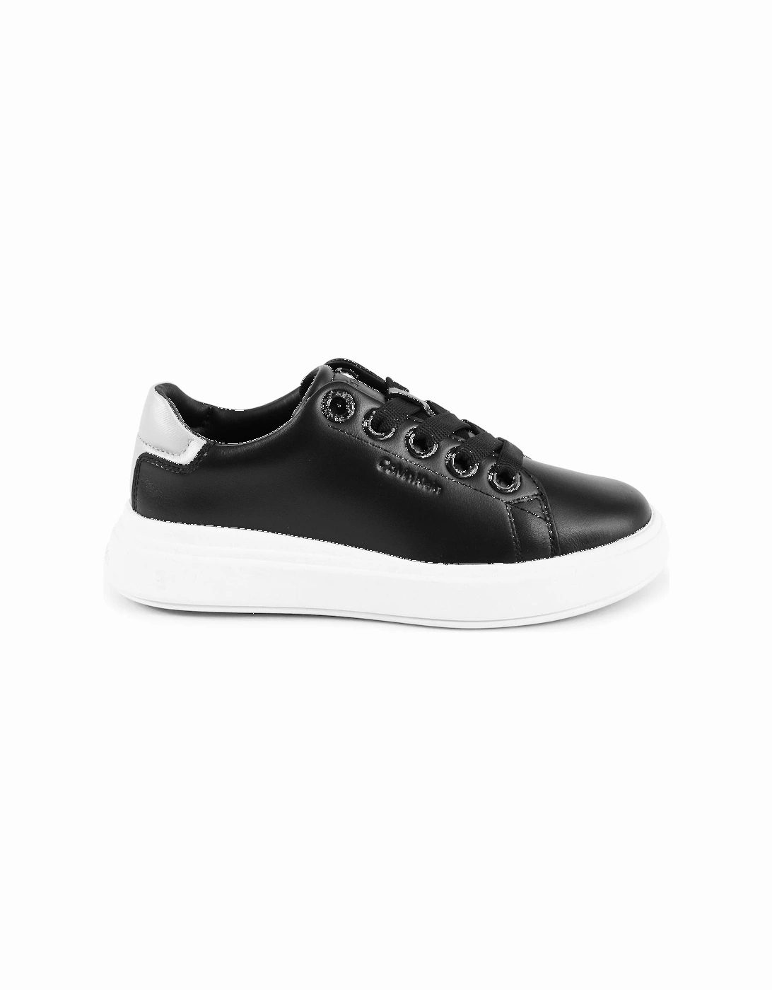 Leather Sneakers with Minimalist Design, 4 of 3