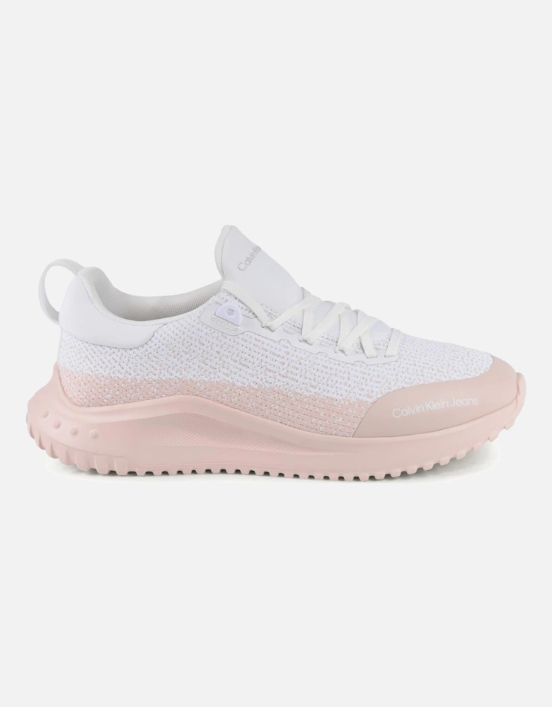 Recycled Polyester Sneaker with Elastane Detailing