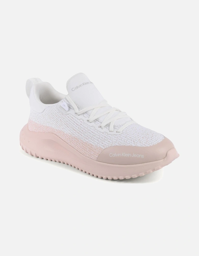 Recycled Polyester Sneaker with Elastane Detailing