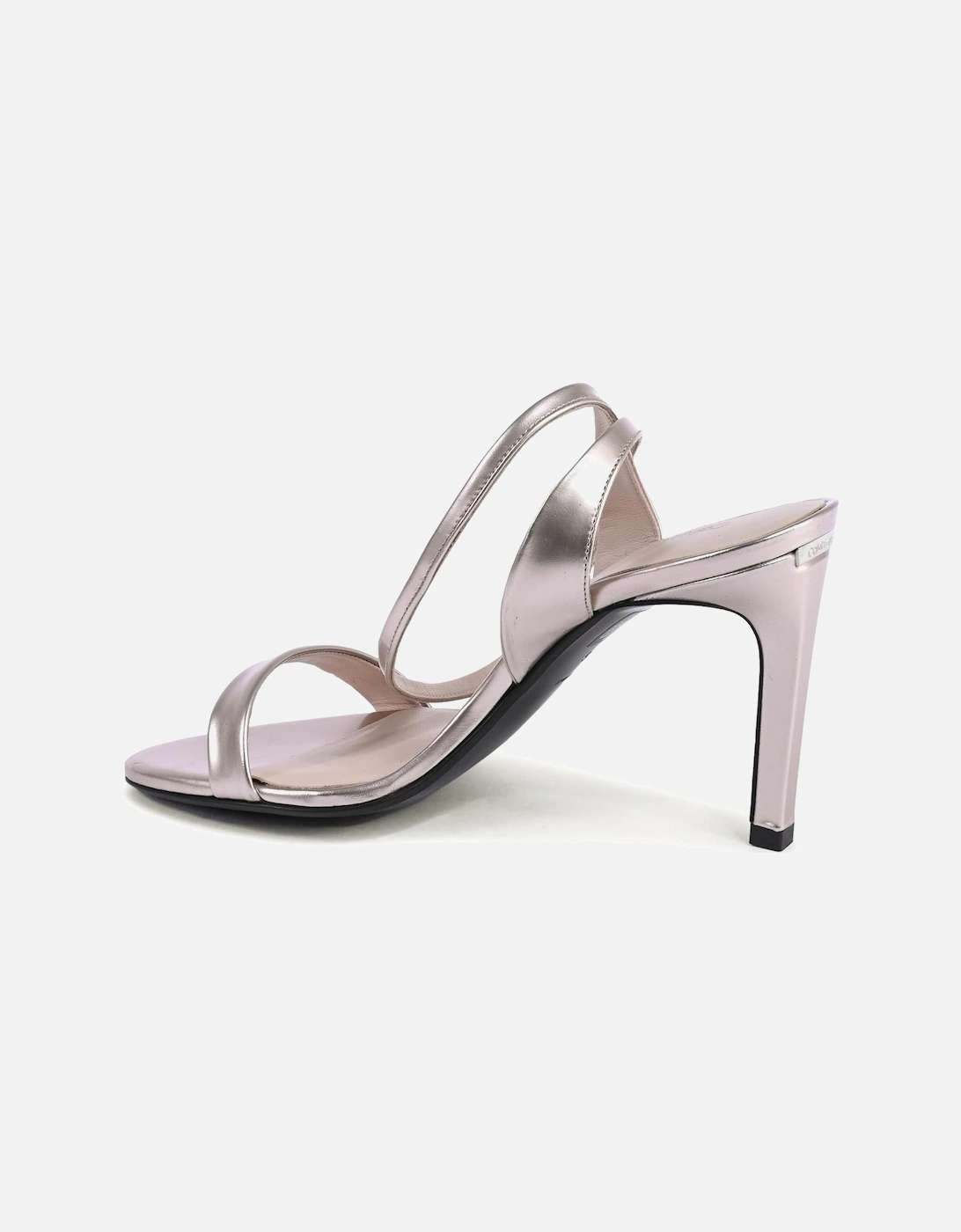 Minimalist Leather Heeled Sandals
