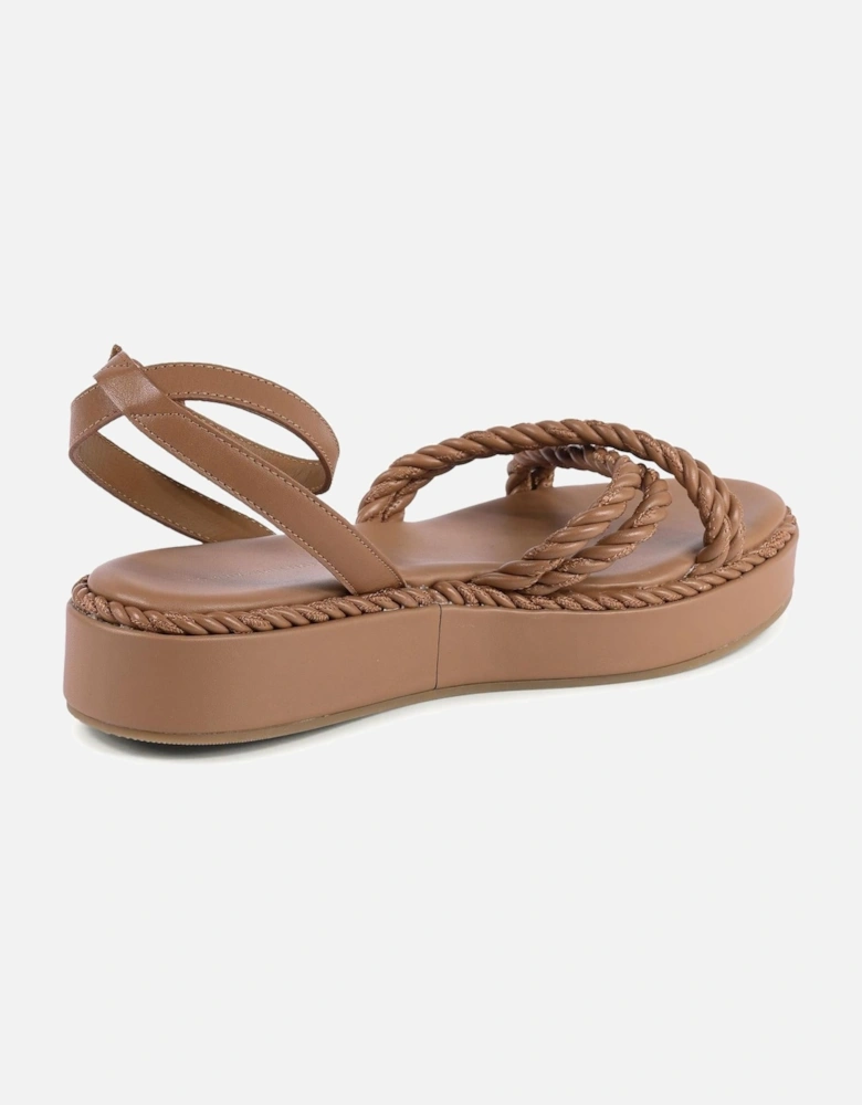 Platform Sandals Rope Detail