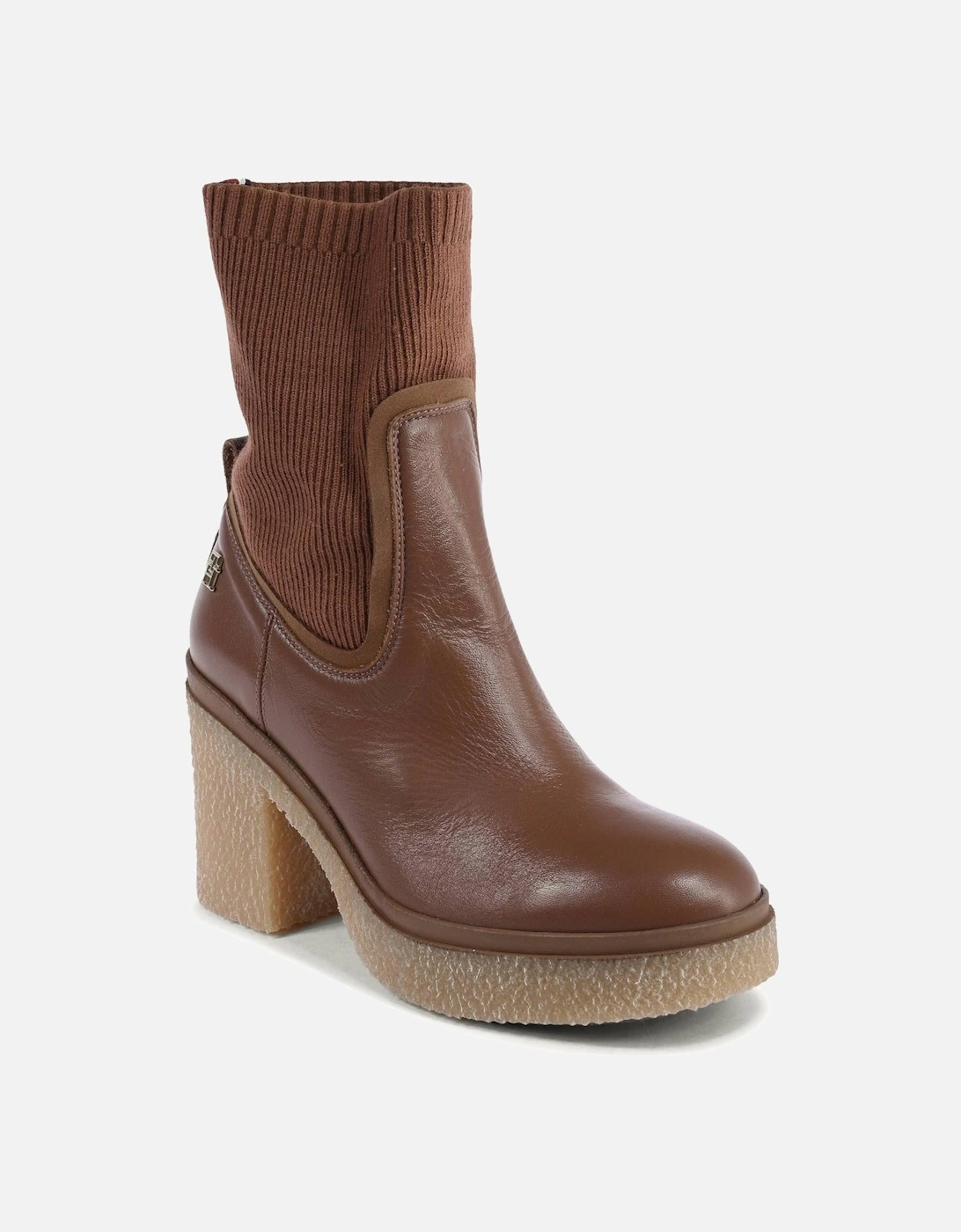 Knit Sock Ankle Boots