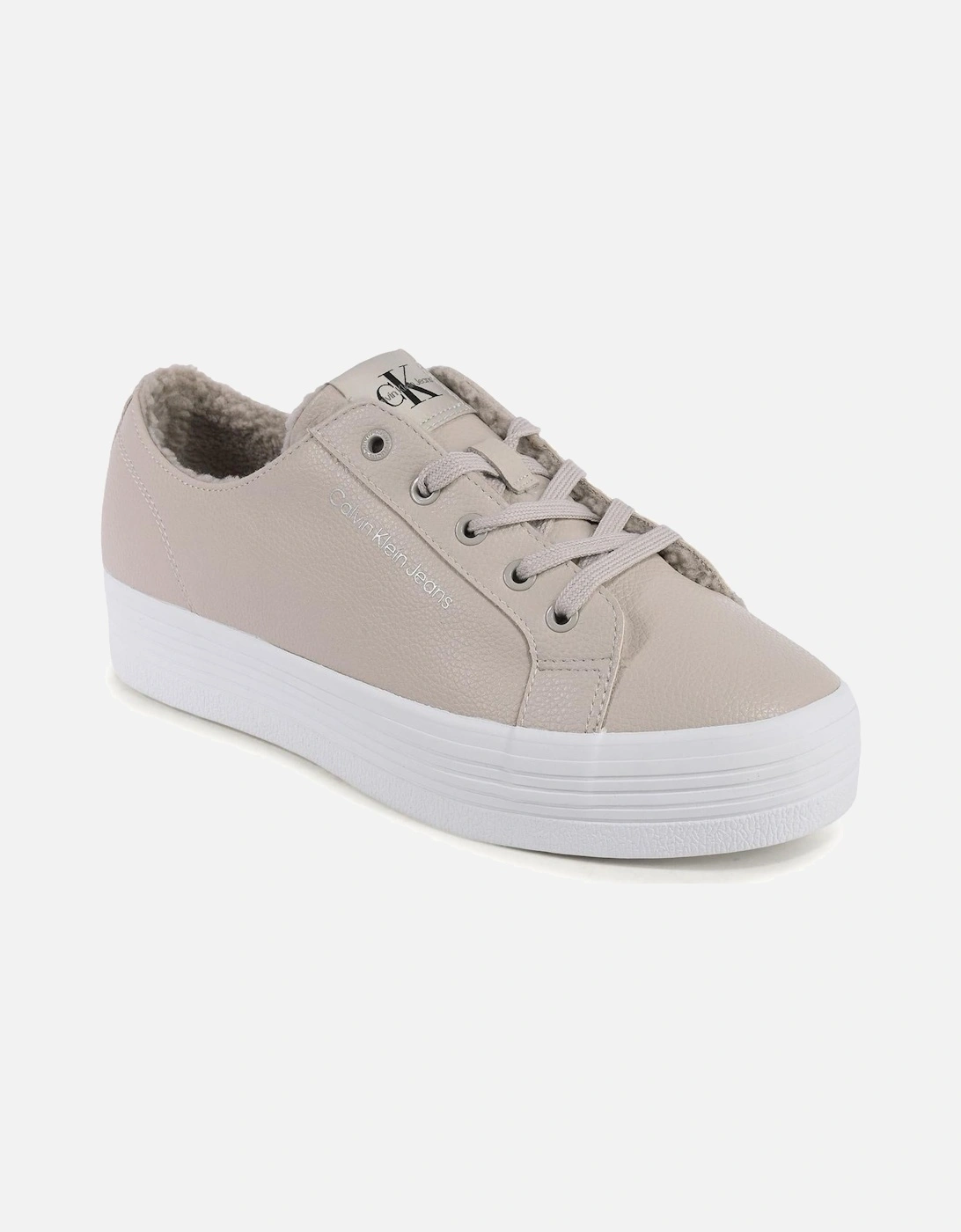 Platform ShearlingLined Sneakers