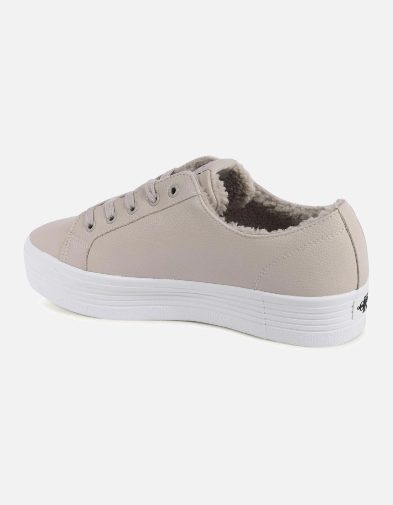 Platform ShearlingLined Sneakers