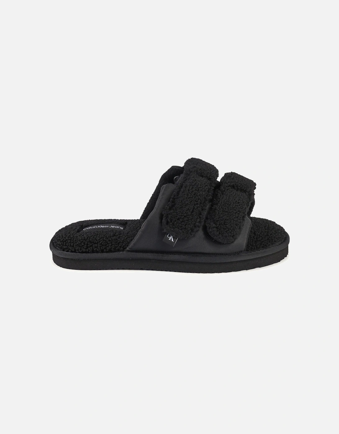 Double Strap Plush Slippers, 4 of 3