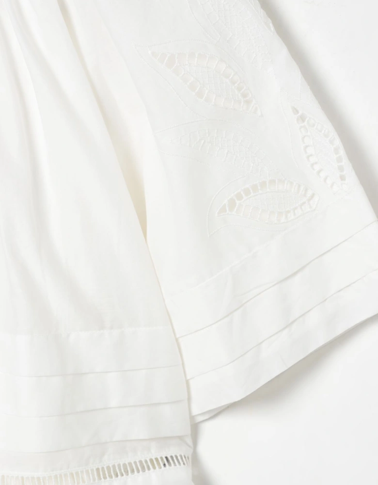 Layered Eyelet Dress