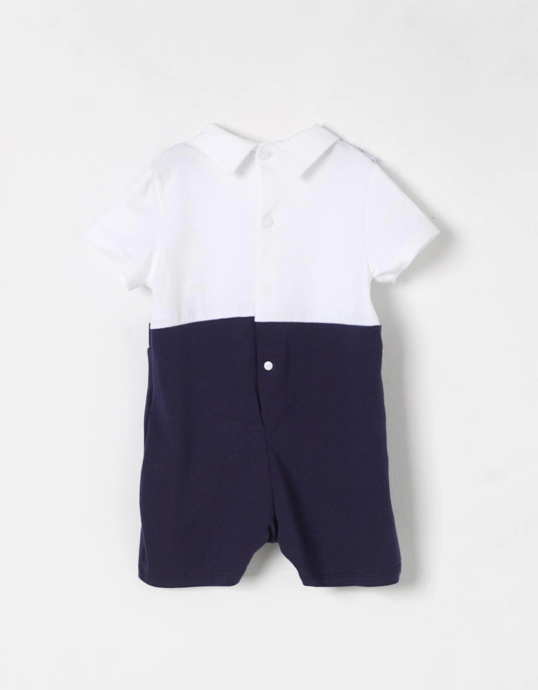 Baby Romper with Suspenders