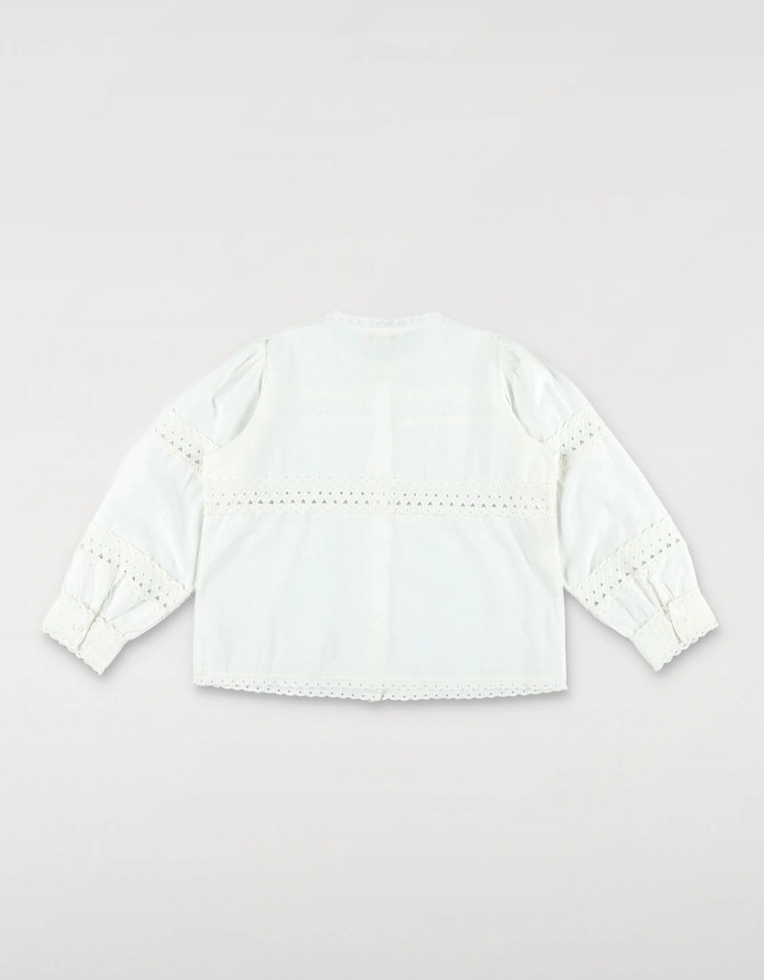 Eyelet Detail Blouse Top