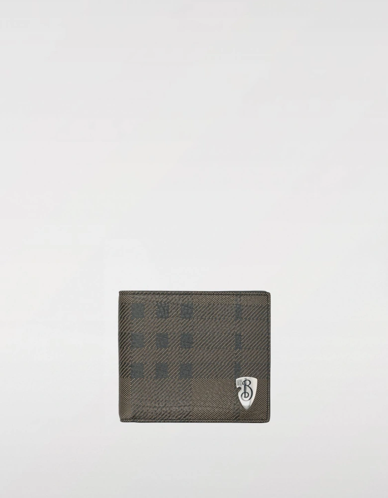 Bifold Wallet Leather Canvas