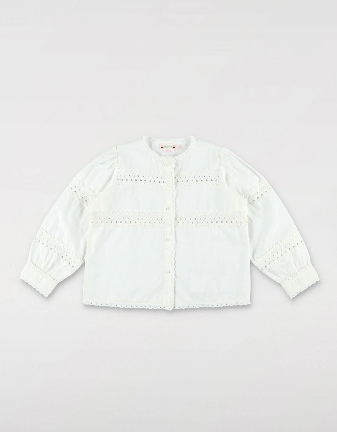 Eyelet Detail Blouse Top, 4 of 3