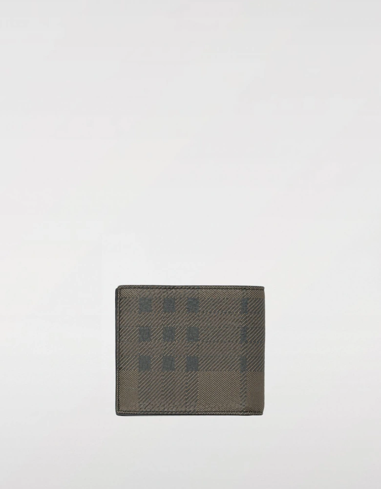 Bifold Wallet Leather Canvas
