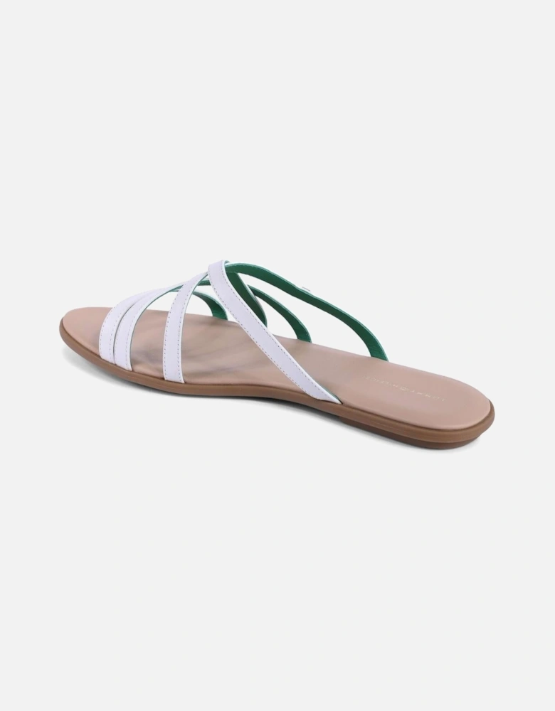 Cross Strap Flat Sandals