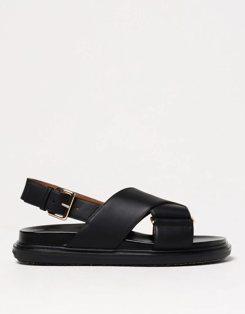 Leather CrossStrap Sandals